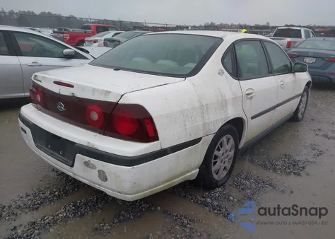 2002 Chevrolet Impala from USA, damaged, VIN 2G1WF52E529154963